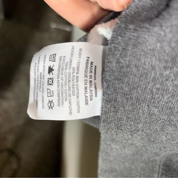 Nike Men's Gray Hoodie L - Picture 5 of 5